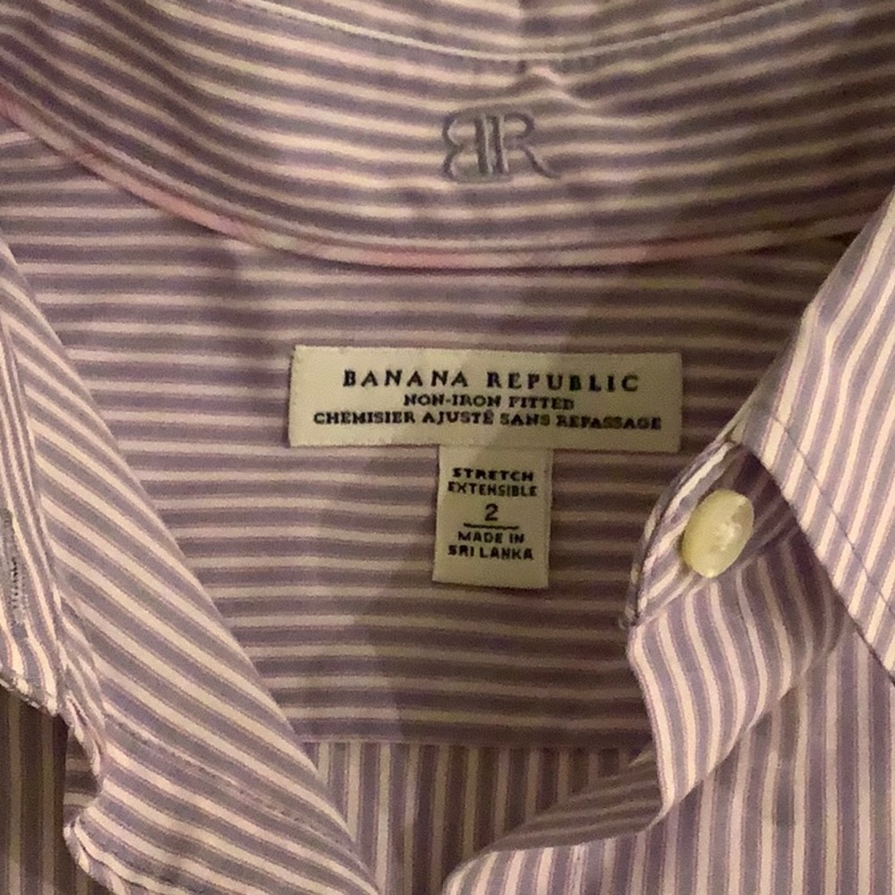 Fitted non iron shirt